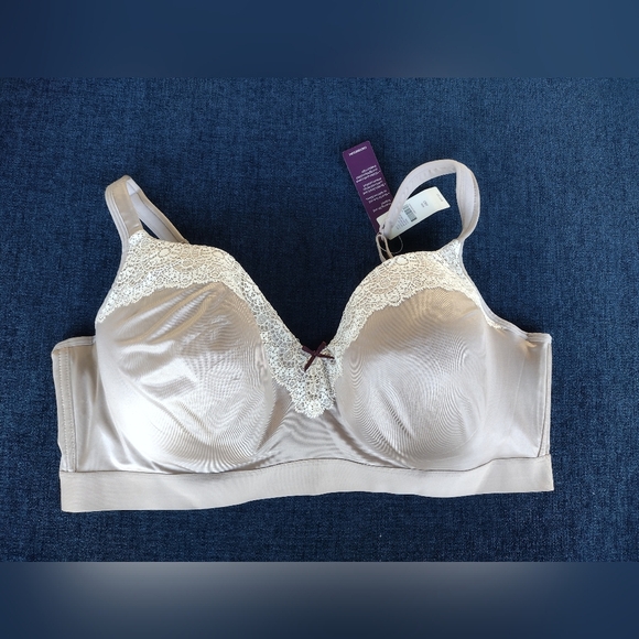 NWT Cacique Balconette Bra Size 44D Underwire - Picture 1 of 7